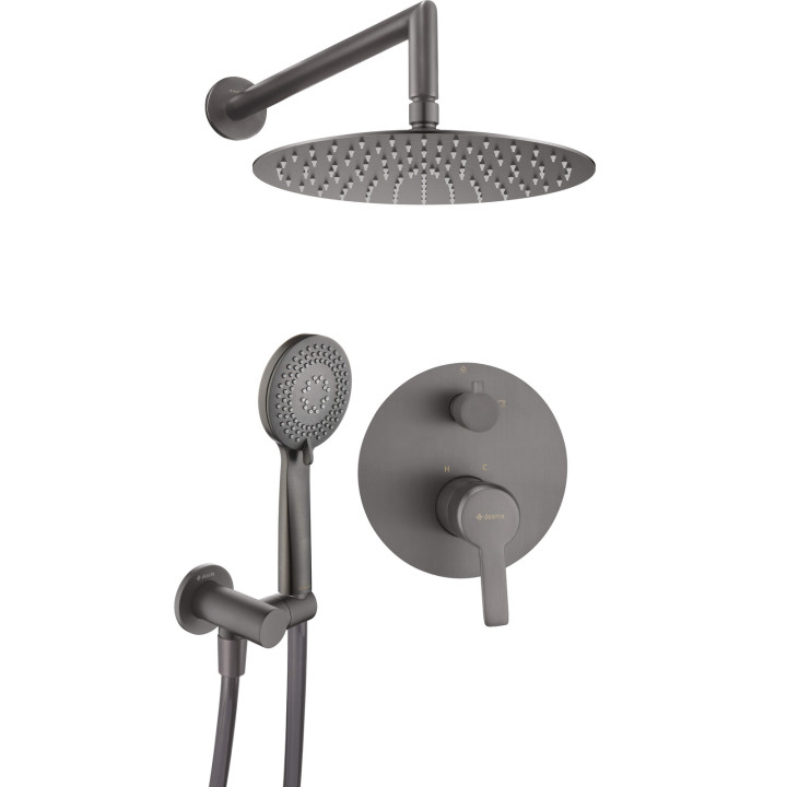 Zestaw prysznicowy podtynkowy stała titanium Arnika NAC D9QP