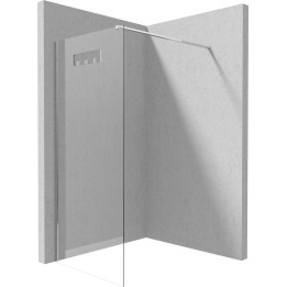 Kabina prysznicowa walk-in 100 cm chrom KQM 030P