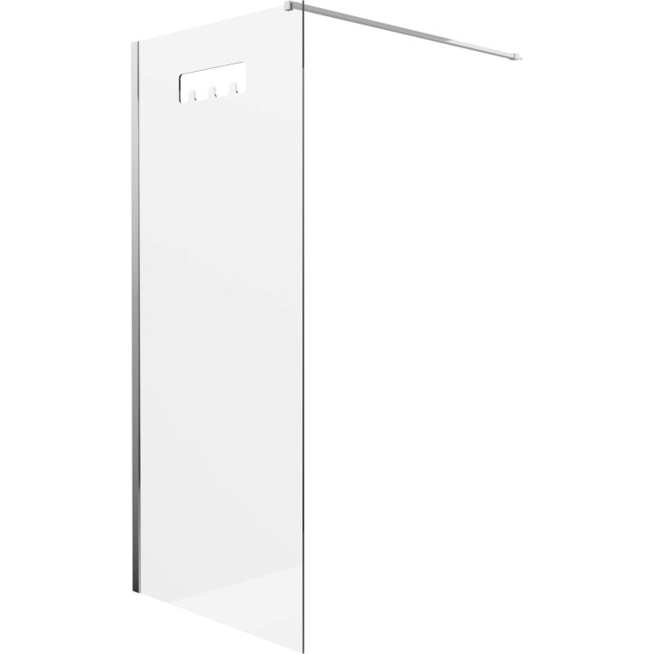 Kabina prysznicowa walk-in 100 cm chrom KQM 030P