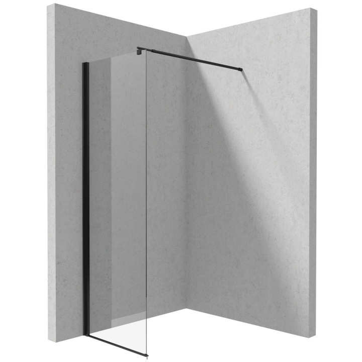 Ścianka prysznicowa / walk-in systemu Kerria Plus 70 cm nero KTS N37P
