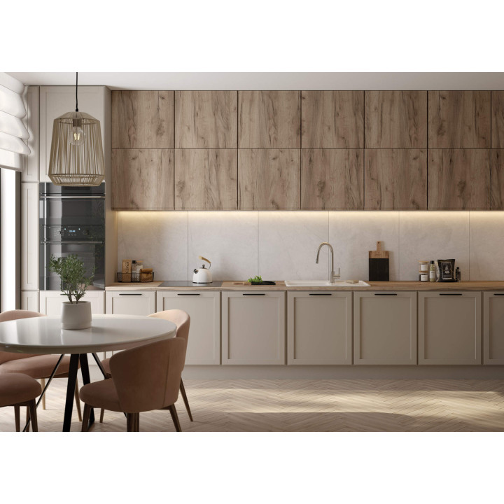 Zlewozmywak granitowy 1-komorowy z ociekaczem alabaster stal ZKM A113