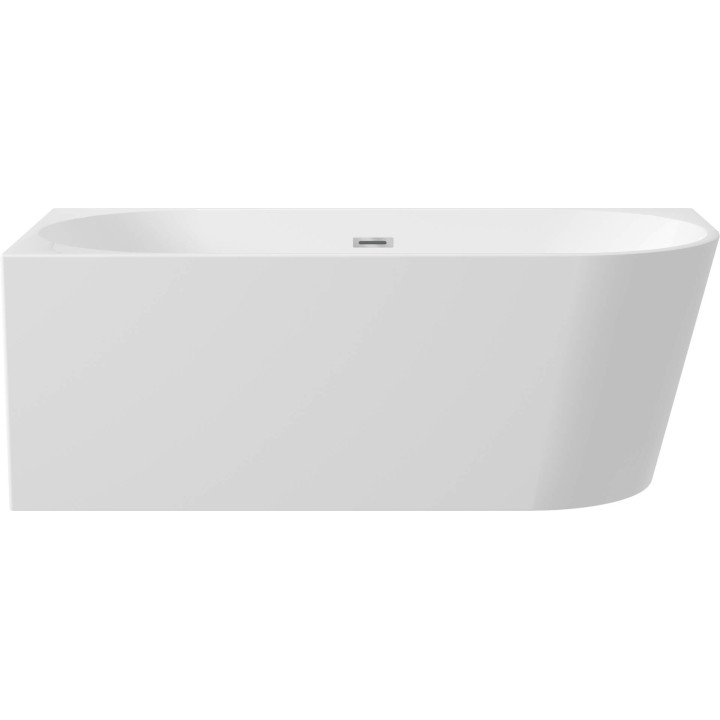 Wanna akrylowa narożna/wolnostojąca lewa - 160 cm biały KDS 016L