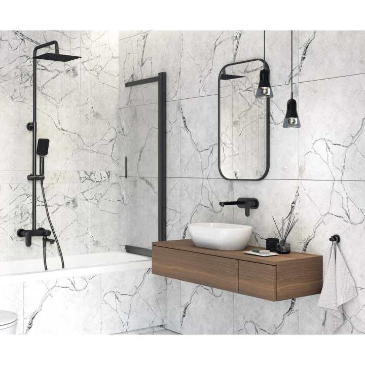 Parawan nawannowy 100x140 cm nero KTJ N73R