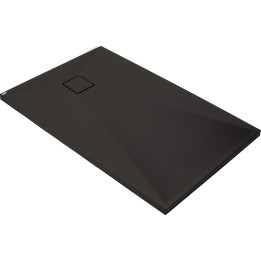 Brodzik granitowy prostokątny 100x70 cm nero KQR N75B