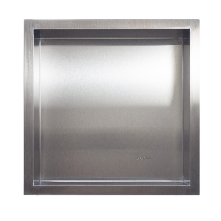 WALL-BOX ONE - Półka wnękowa INOX 30x30x7 cm