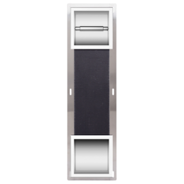 WALL-BOX PAPER 2 White - Magazynek z podajnikiem papieru biały