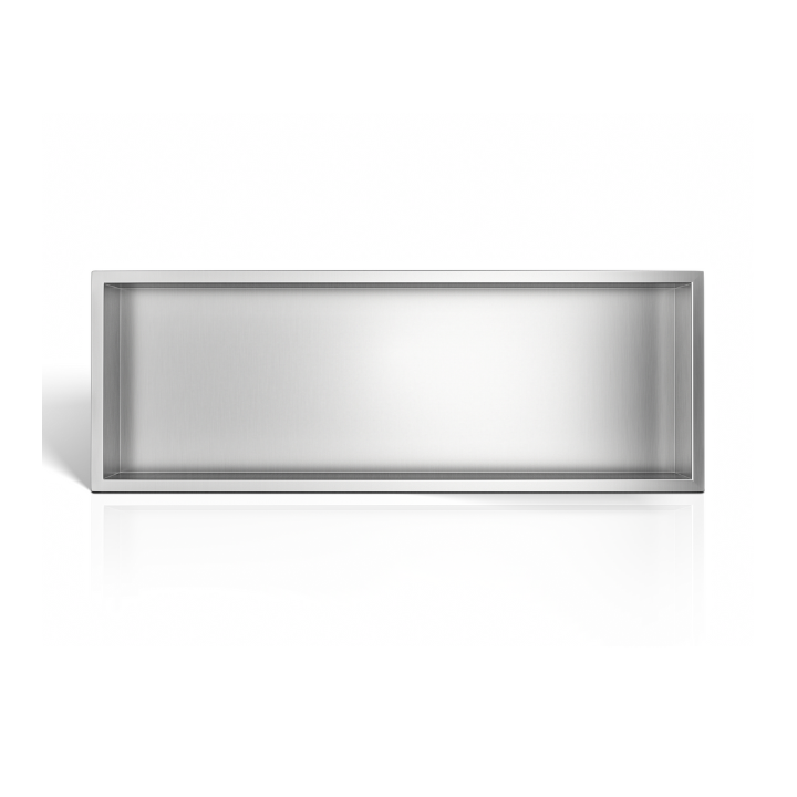 WALL-BOX ONE - Półka wnękowa INOX 90x30x7cm