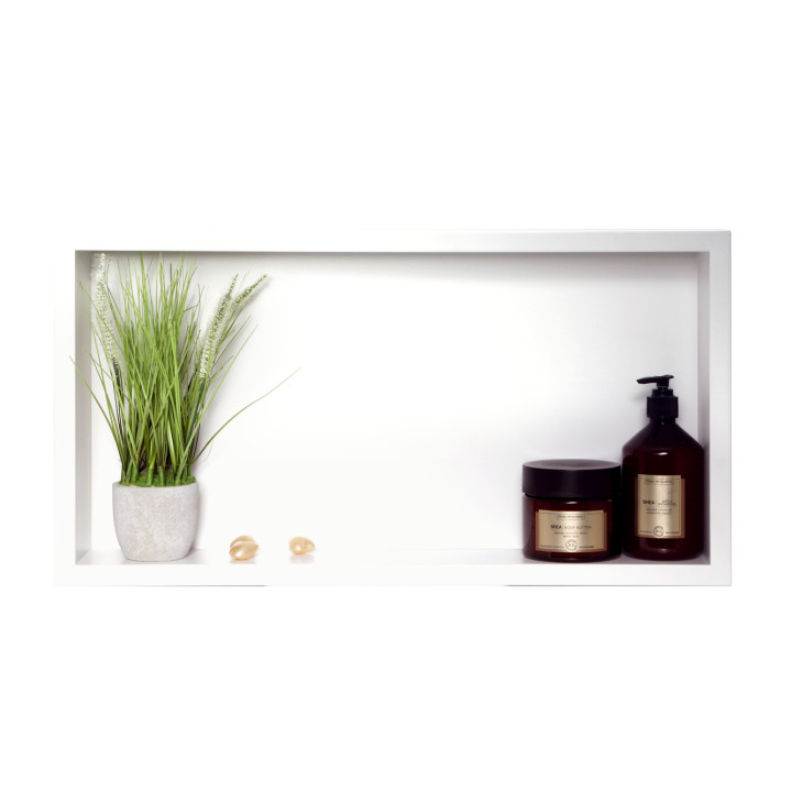 WALL-BOX ONE White - Półka pojedyncza biała 60x30x10 cm