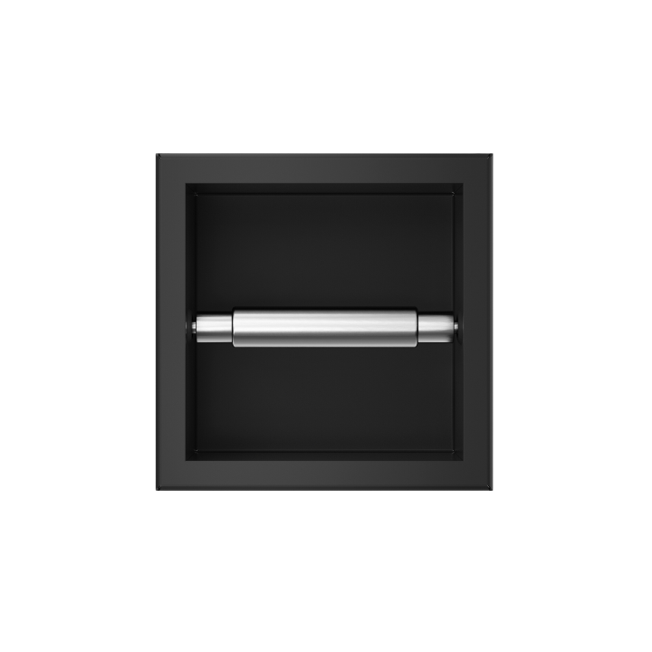 WALL-BOX PAPER 1 Black - Podajnik papieru czarny