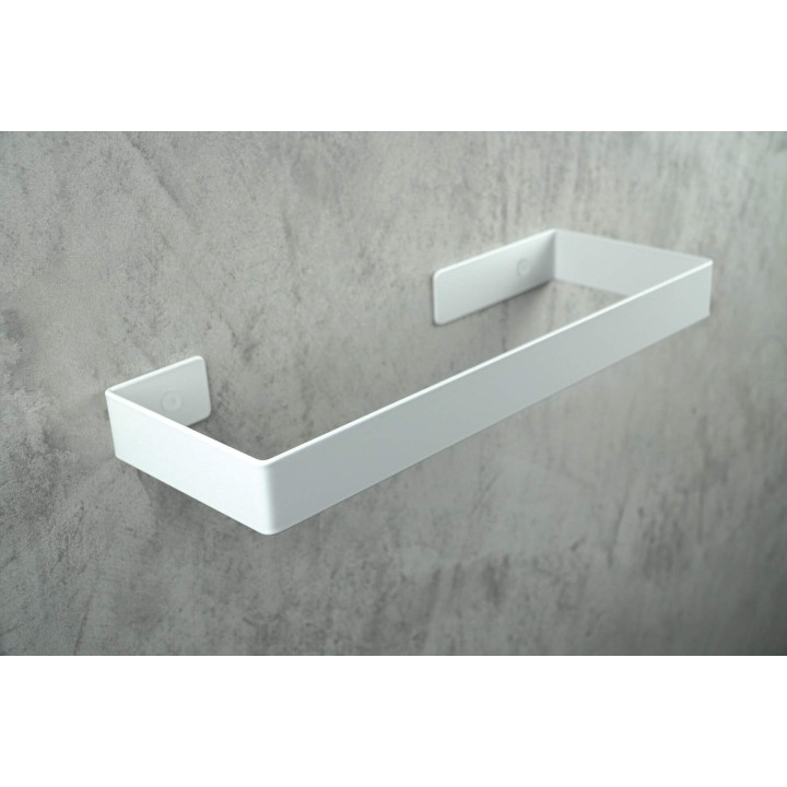 Wieszak ścienny na ręcznik - 30 cm bianco ADM A611