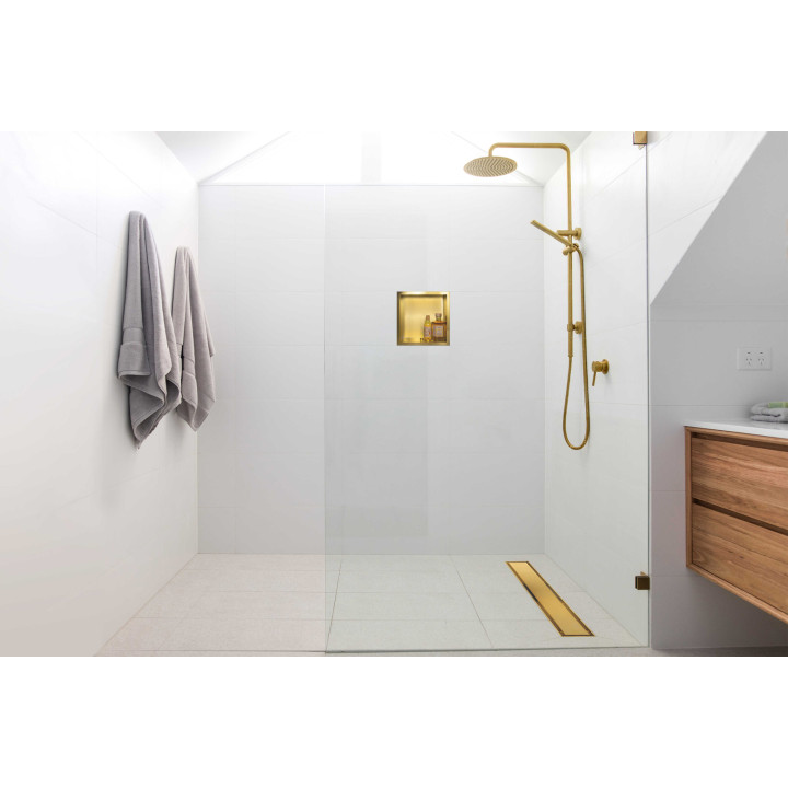Duplex Next 2w1 Odpływ liniowy 90 cm dwustronny złoty