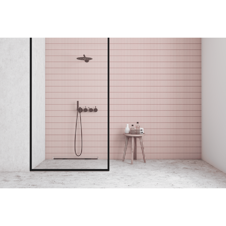W-Drain 2w1 Odpływ liniowy ścienny 90 cm dwustronny chrom
