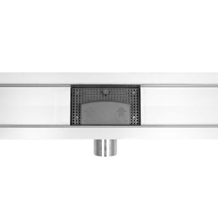 Duplex Standard 2w1 Odpływ liniowy 80 cm dwustronny chrom
