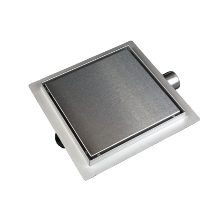 SQ-Drain 2w1 Odpływ kwadratowy 15x15 cm dwustronny chrom