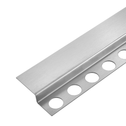 Listwa spadkowa podłogowa czołowa 130 cm inox