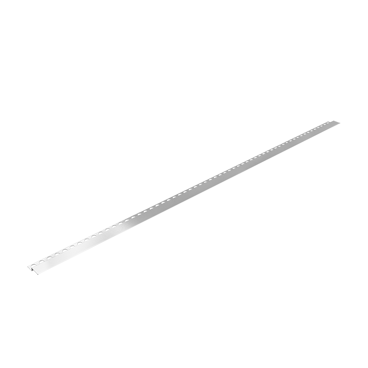 Listwa spadkowa podłogowa czołowa 130 cm inox