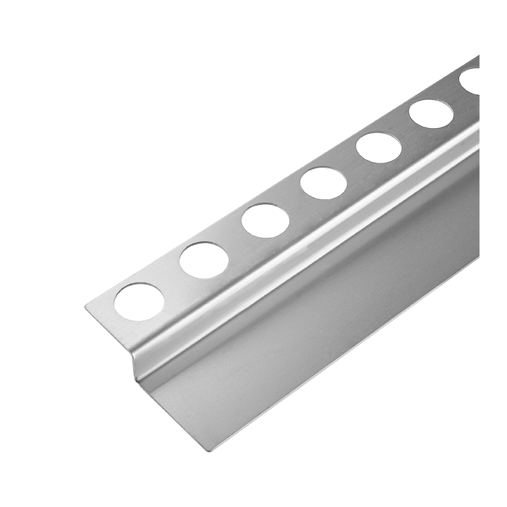 Listwa spadkowa podłogowa czołowa 130 cm inox