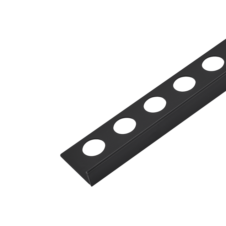 Listwa spadkowa podłogowa lewa 120 cm czarna
