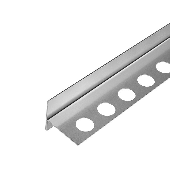 Listwa spadkowa podłogowa prawa 120 cm inox