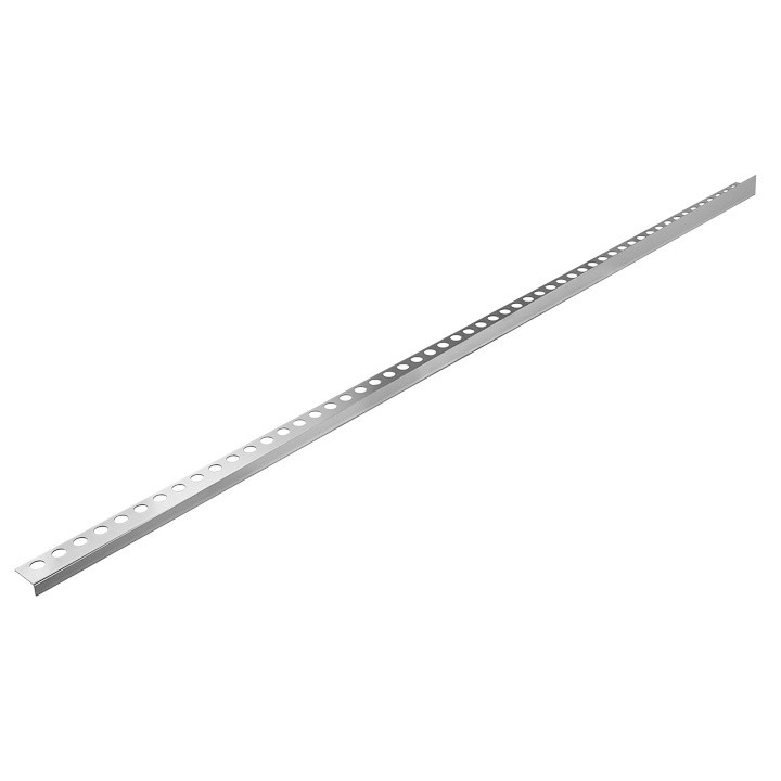 Listwa spadkowa podłogowa prawa 120 cm inox