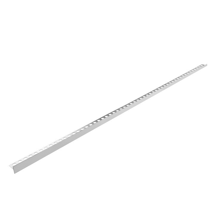 Listwa spadkowa podłogowa prawa 120 cm inox