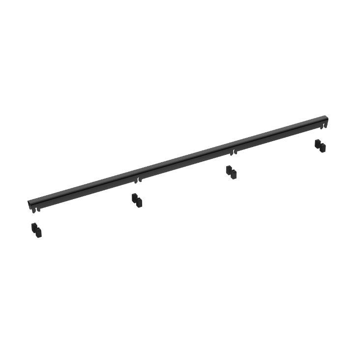 Slim&Low ProLine Black Odpływ liniowy 70 cm czarny