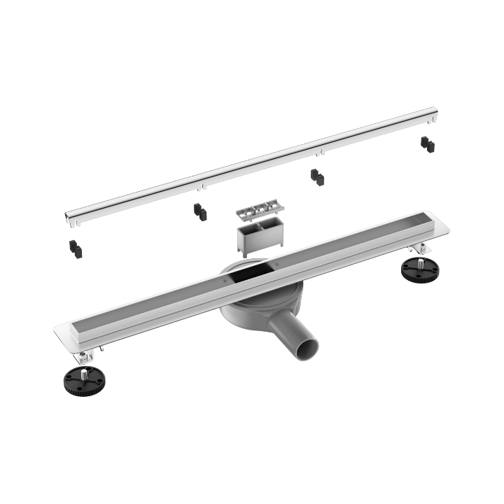 Slim&Low ProLine Inox Odpływ liniowy 80 cm chrom