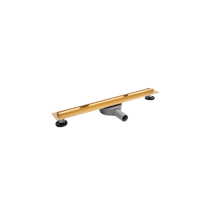 Slim&Low ProLine Mirror Gold Odpływ liniowy 60 cm złoty lustrzany