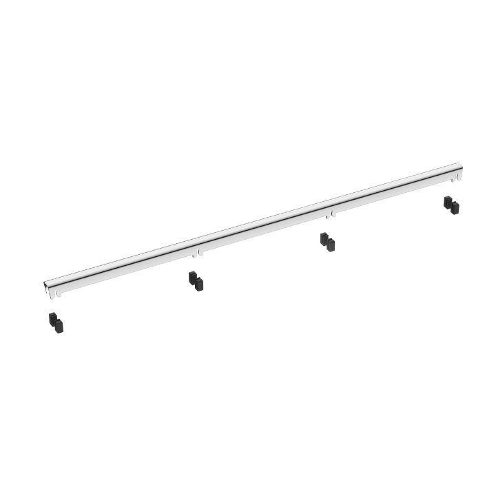 Slim&Low ProLine Mirror Silver Odpływ liniowy 80 cm chrom lustrzany