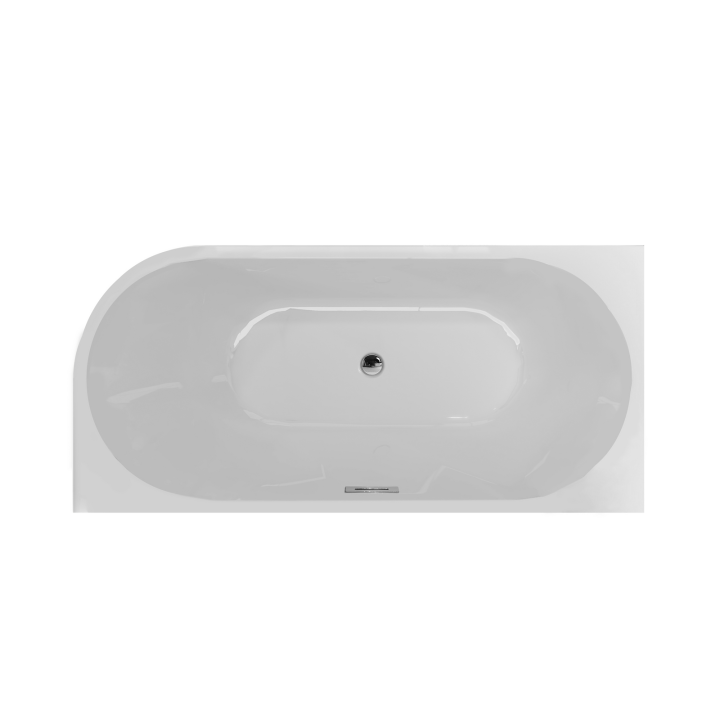 Wanna wolnostojąca narożna lewa AVOLA WHITE - 170 x 80 cm