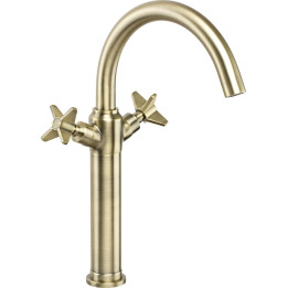 Bateria umywalkowa wysoka mosiądz BQT M25D