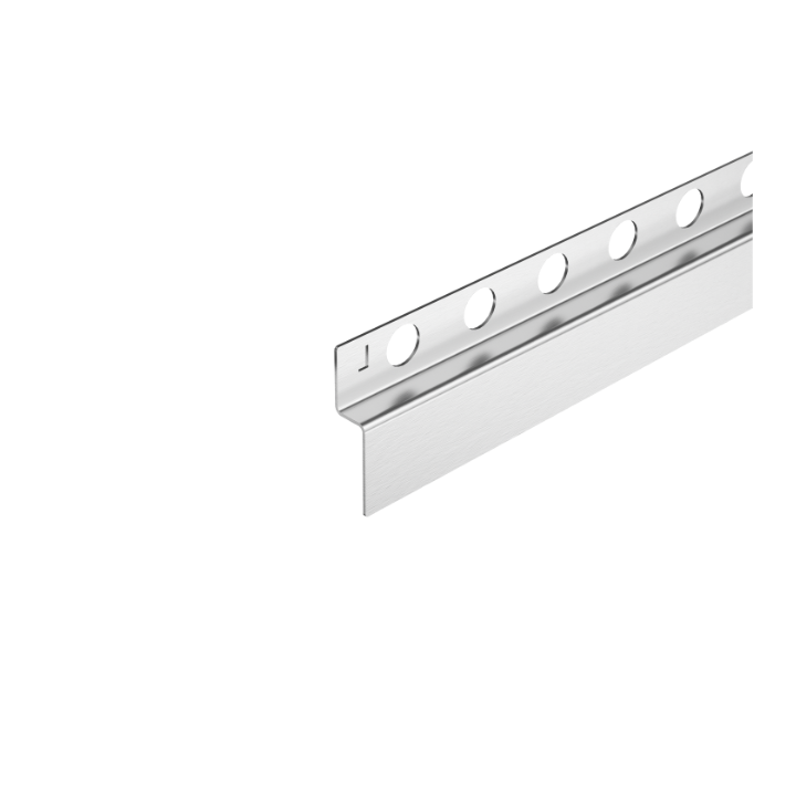 Listwa spadkowa przyścienna lewa 120 cm inox