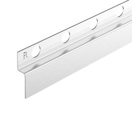 Listwa spadkowa przyścienna prawa 170 cm inox