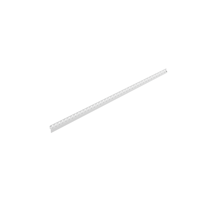 Listwa spadkowa przyścienna prawa 120 cm inox