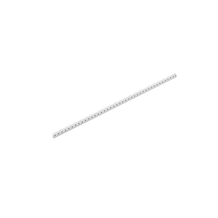 Listwa spadkowa do szkła lewa 120 cm inox