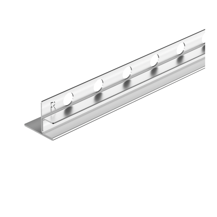 Listwa spadkowa do szkła prawa 120 cm inox