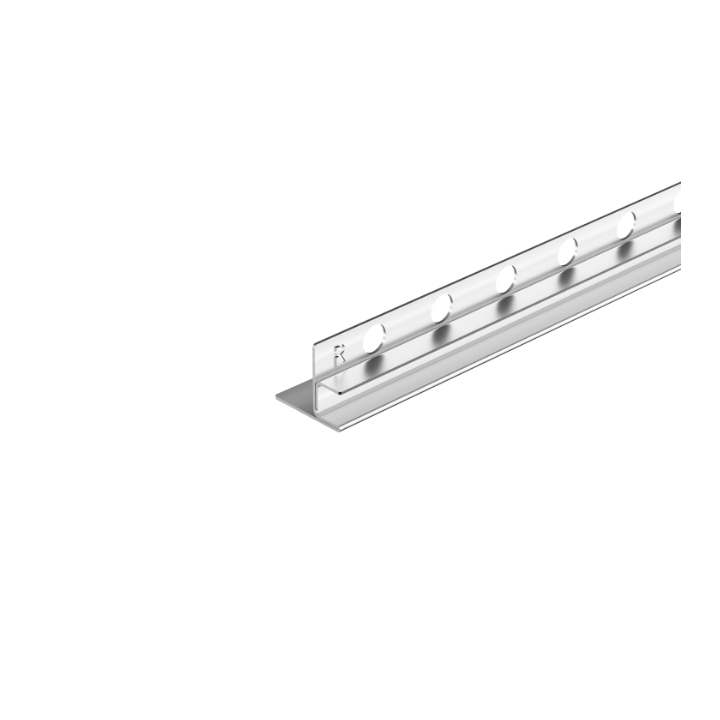 Listwa spadkowa do szkła prawa 120 cm inox