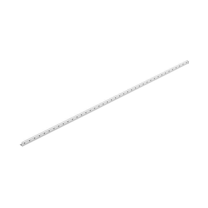Listwa spadkowa do szkła prawa 170 cm inox