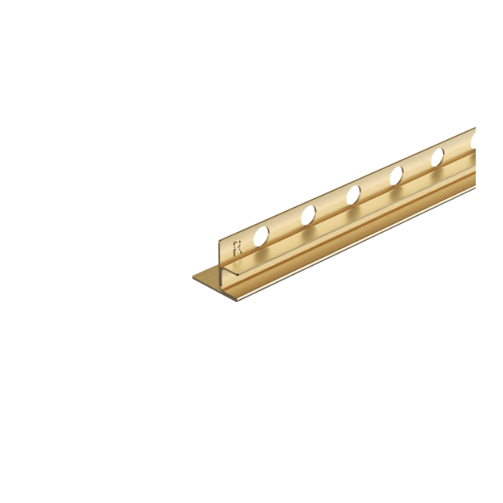 Lista spadkowa do szkła prawa 120 cm złota