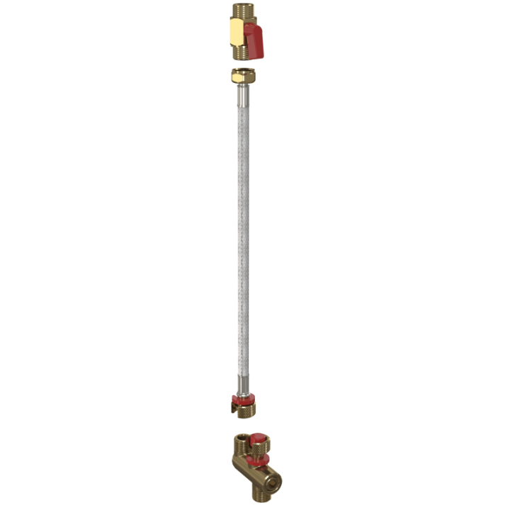 Przycisk kompletny chrom (A08A)