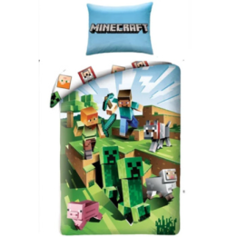 Minecraft pościel MNC-129BL (160)