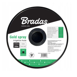 Taśma zraszająca 32mm / 18-200mm / 2,5-4,0m / 116l/h / 200m GOLD SPRAY