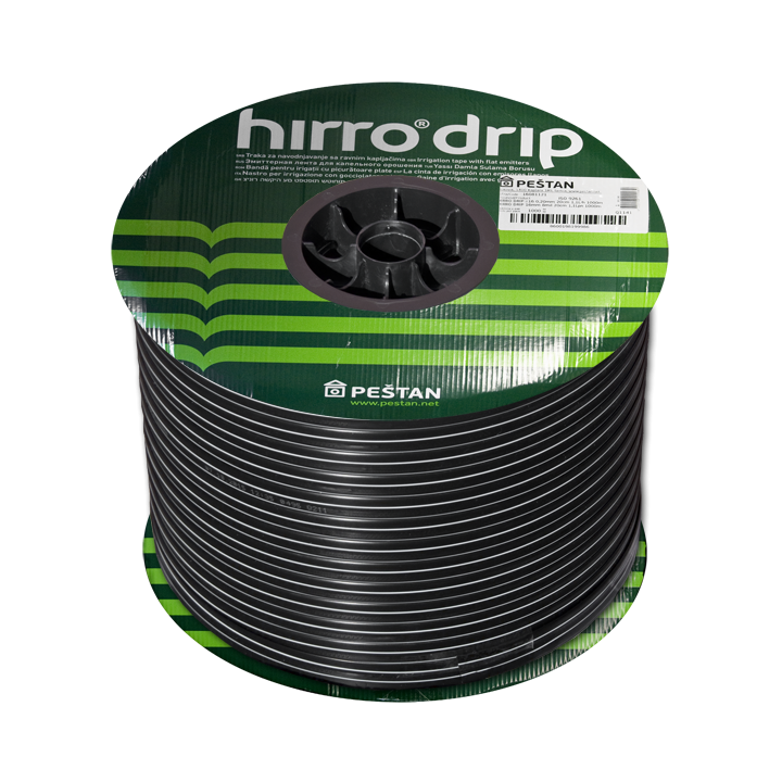 Taśma kroplująca 16/8mil/1,1l/h/40cm HIRRO DRIP 1000m