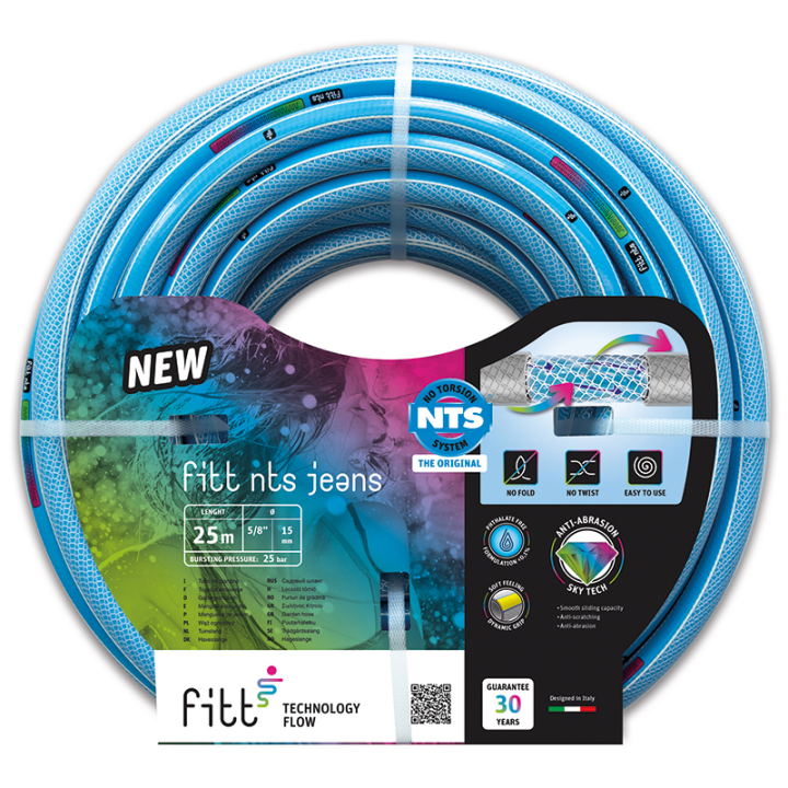 Wąż ogrodowy NTS JEANS 3/4" - 15m