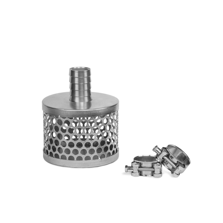 Kosz do węża ssącego 38 mm / 1 1/2"+ 2x GBS obejmy