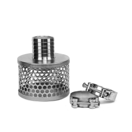Kosz do węża ssącego 65 mm / 2 1/2"+ 2x GBS obejmy