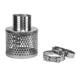 Kosz do węża ssącego 100 mm / 4"+ 2x GBS obejmy