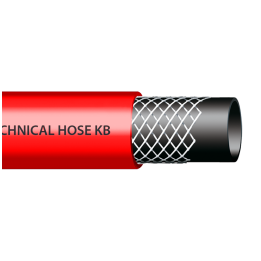 Wąż techniczny REFITTEX CRISTALLO 5*1,5mm/100m RED