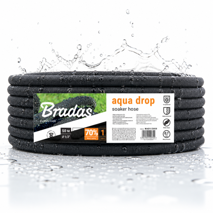 Wąż nawadniający AQUA-DROP 1/2" - 50m