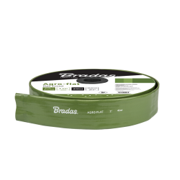 Wąż płaski IRRIGATION AGRO-FLAT PVC W.P.6 / B.P.18 Bar - 1 1/2"- 30m GREEN